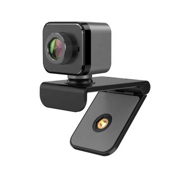 C5 1080P AutoFocus USB Webcam Plug and Play 130° Viewing Angle Light Correction Web Camera with Stereo Microphpne Support Android Windows Linux for Streaming Online Class Meeting Video Call