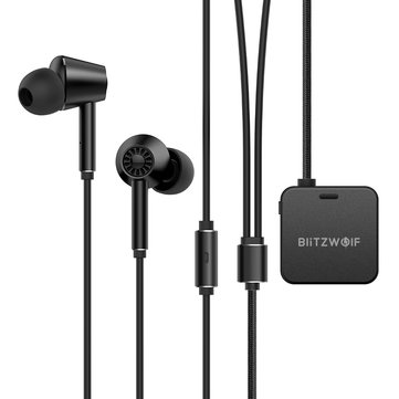 BlitzWolf® BW-ANC1 Active Noise Cancelling Wireless Bluetooth Auricolare AptX Hi-Fi Cuffie stereo