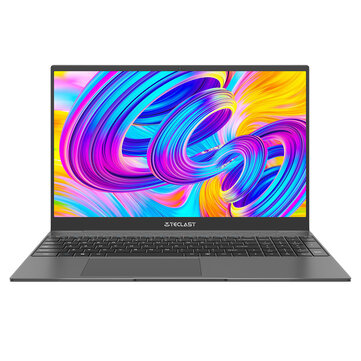 [New Version]Teclast F15 Plus 2 Laptop 15.6 inch Intel N4120 Quad-Core 8GB LPDDR4X RAM 256GB SSD 38Wh Batery 1.0MP Camear Full Metal Cases Notebook