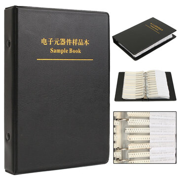 10stk SMD Resistor Capacitor Inductance Electronic Components Sample Book Pages 