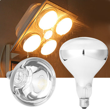 E27 275w Infrared Heat Bulb For Ceiling Exhaust Fan Bathroom Heater