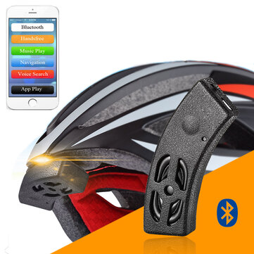 ROCKBROS Smart Bluetooth Helmet Audio Music Play Riding Bicycle Bell Speaker Handsfree Phone Call