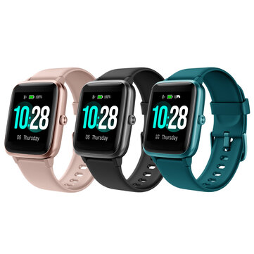 Ulefone Watch 50 Days Battery Life HD Screen Wristband Female Health 24 Hours Heart Rate Monitor Fitness Tracker App Push Smart Watch