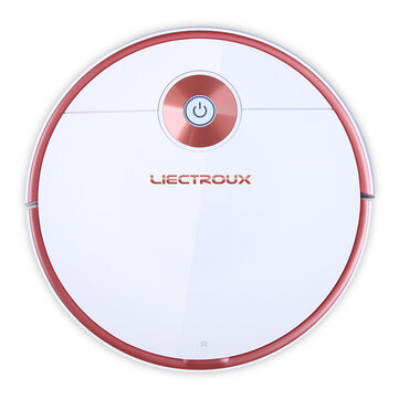 LIECTROUX T6S Robot Vacuum Cleaner Sweeping Mopping 1600Pa Wifi App Control 2D Map Navigation 2500mAh Artificial Smart Chip