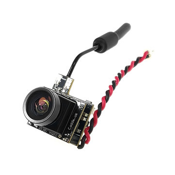 Caddx Beetle V1 5.8Ghz 48CH 25mW CMOS 800TVL 170 Degree Mini FPV Camera AIO LED Light For RC Drone