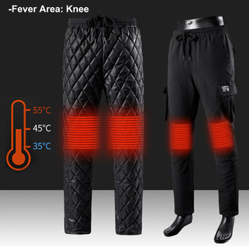5V USB Men Women Cotton Electric Heated Warm Pants Warmer Heating Elastic Trouser