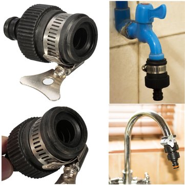 Universal 13 17mm Tap Connector Faucet, Toolzone Gd156 Indoor Kitchen Mixer Tap Garden Hose Pipe Connector