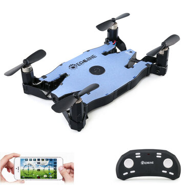 BlackFriday Sale Eachine E57 WiFi FPV Selfie Drone With 2MP 720P HD Camera Auto Foldable Arm Altitude Hold RC Quadcopter