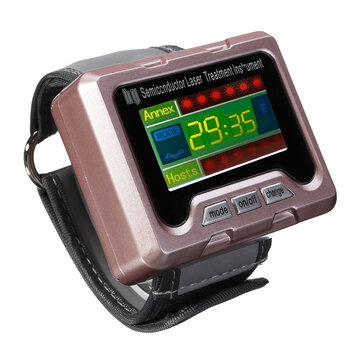650nm Laser Therapy Wrist Apparatus High Blood Pressure Watch Monitor High Fat Blood