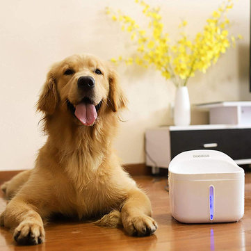 DOGNESS 2L Pet Fountain Cat Drinker Healthy Drinking Fountain Automatic Electric Water Bowl Pet Automatic Waterer