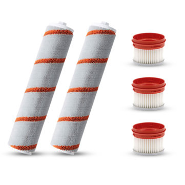 5PCS Roller Brushes Filter Replacements for Xiaomi Dreame V9 Cordless Handheld Vacuum Cleaner