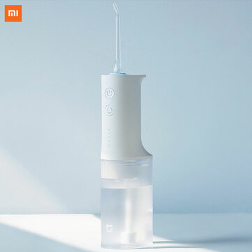 Xiaomi Mijia Electric Oral Irrigator Water Flosser 200ml Capacity IPX7 Waterproof Water Toothpick Dental Care