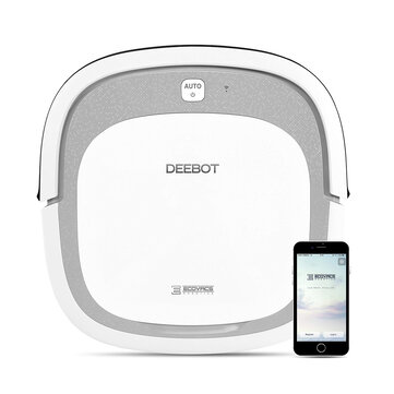 ECOVACS DEEBOT SLIM2 Robot Vacuum Cleaner 3 in 1 Sweeping Mop and Vacuum, 2600mAh with APP Control