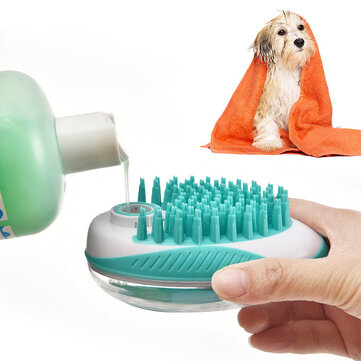 Multifunction Cleaning Comb Cat Soap Rubber Pet Bath Brush Dogs Grooming Tools Shampoo Dispenser From Xiaomi Youpin