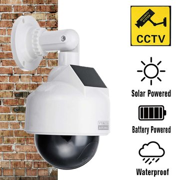 $10.99 For Simulation Waterproof Security Solar Power Outdoor Decorative Camera