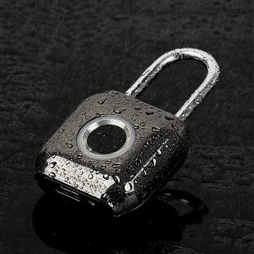 Yeelock ZWGS01YSB Smart Fingerprint Padlock Waterproof USB Rechargeable 1 Sec Unlock