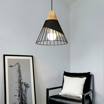 E26E27 Modern Nordic LED Chandelier Ceiling Light Metal Pendant Lamp Cafe Bar