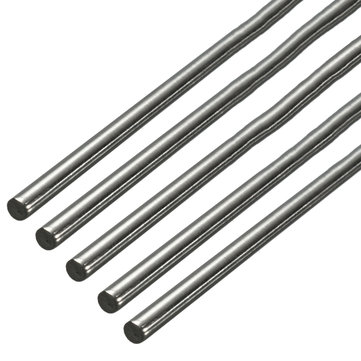 Materials 5pcs 500mm Diameter 3mm Stainless Steel Round Rod Round Solid Metal Bar Rod by FriccoBB 