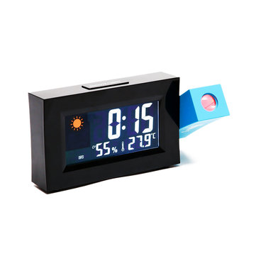 $7.99 for Loskii 8290 Electric LED Weather Forecast Clock With Time Projection Color Screen