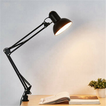 Large Adjustable Swing Arm Drafting, Clamp On Desk Lamp
