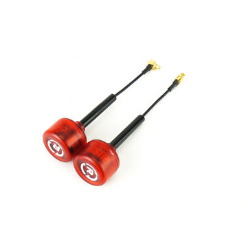 A Pair Rush Cherry RHCP MMCX Right Angle 1.2dBi 5.8Ghz FPV Racing Antenna for RC Drone RC Parts from Toys Hobbies and Robot on banggood.com