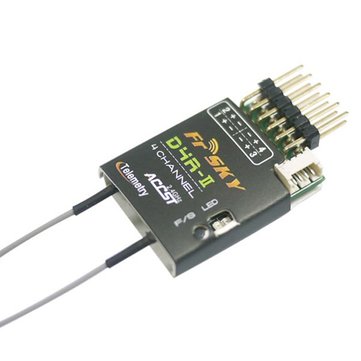 FrSky D4R-II 2.4G 4CH ACCST Telemetry Receiver for RC Drone FPV Racing
