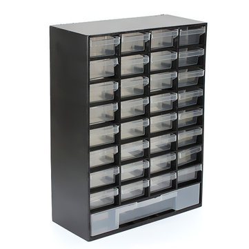 Hobby Small Parts Storage Cabinet Organizer Box With 33 Drawers